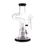 DHC Zig Zag Dual Perc Bong - 9.2 in.