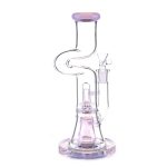 DHC Zig Zag Dual Perc Bong - 9.2 in.