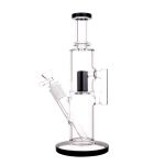DHC Straight Tube with Perc & Handle Bong - 11 in.