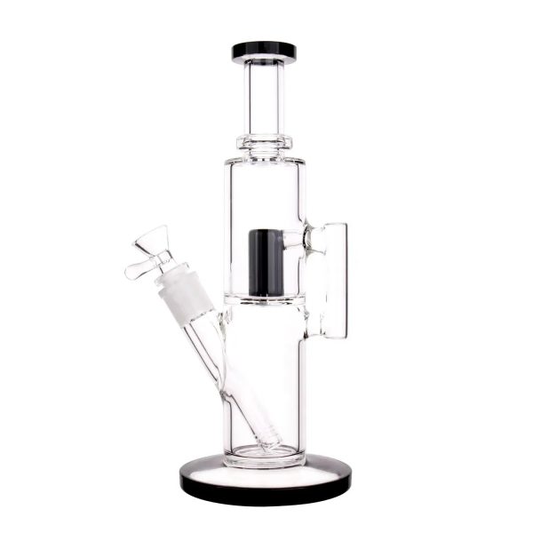 DHC Straight Tube with Perc & Handle Bong - 11 in.