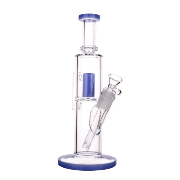 DHC Straight Tube with Perc & Handle Bong - 11 in.