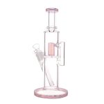 DHC Straight Tube with Perc & Handle Bong - 11 in.