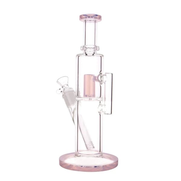 DHC Straight Tube with Perc & Handle Bong - 11 in.
