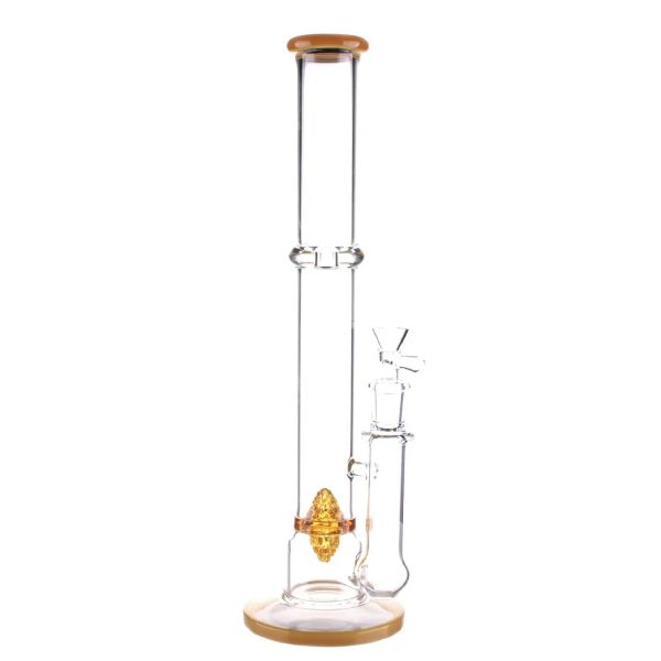 DHC Straight Tube with Perc Bong - 13.5 in.