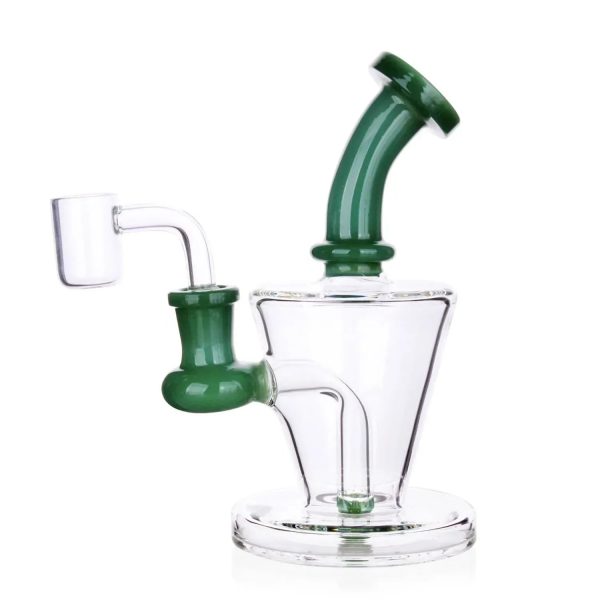 DHC Bent Neck Diffused Dab Rig - 6 in.