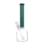 DHC Rounded Beaker with Ice Pinch Bong - 12 in.