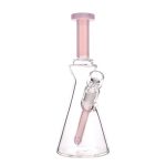 DHC Vase Beaker with Worked Downstem Bong - 8 in.