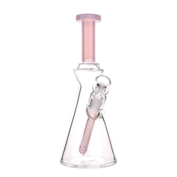 DHC Vase Beaker with Worked Downstem Bong - 8 in.