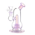 DHC Curvy Double-Up Bubbler Bong - 6 in.