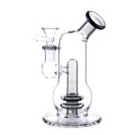 DHC Curvy Double-Up Bubbler Bong - 6 in.