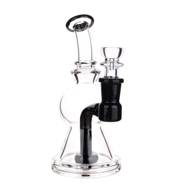 DHC Color Showerhead Perc Dual Use Bong - 6.3 in.
