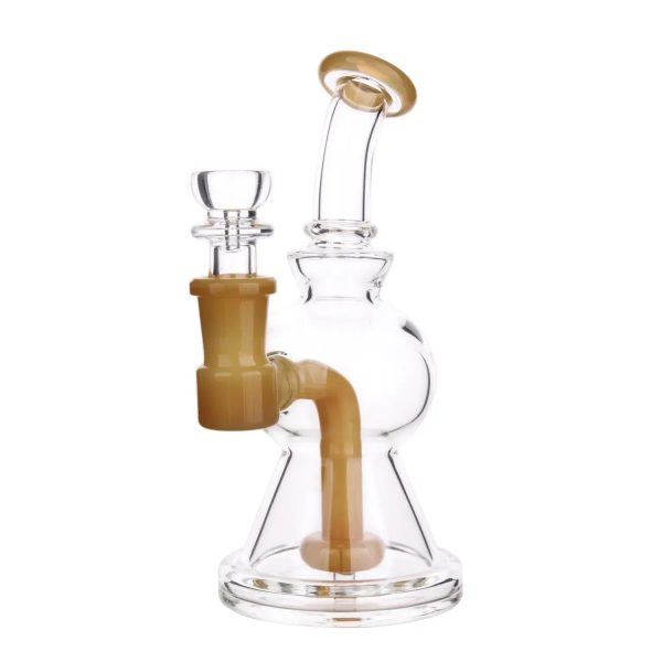 DHC Color Showerhead Perc Dual Use Bong - 6.3 in.
