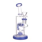 DHC Bent Neck Recycler with Perc Bong - 6.5 in.
