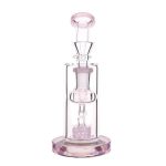 DHC Bent Neck Recycler with Perc Bong - 6.5 in.
