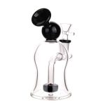 DHC Bubble Bent Neck with Showerhead Bubbler Bong - 6 in.