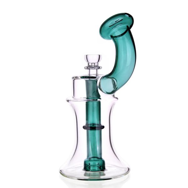 DHC Mini Showerhead Perc Bubbler Bong - 7 in.