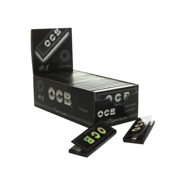 Rolling Papers OCB Premium Slim Black King Size 50 Pack