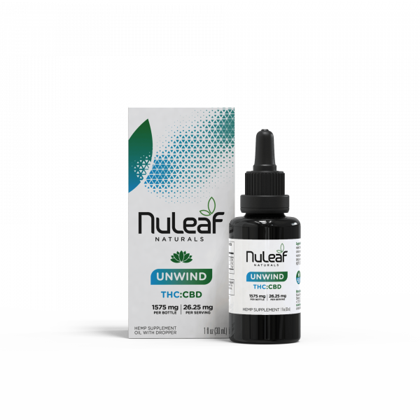 NuLeaf Naturals Unwind THC Oil