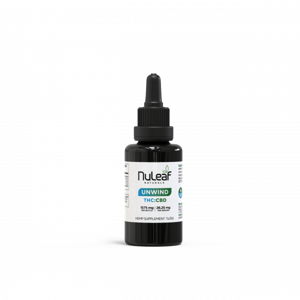 NuLeaf Naturals Unwind THC Oil