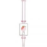 Pulsar Fruit Series Peaches & Cream Glow in The Dark Dab Rig Kit - 8" / 14mm F