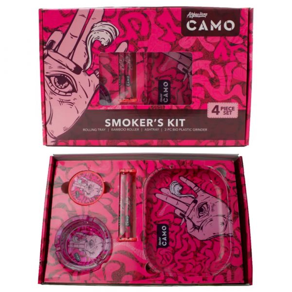 Afghan Hemp Camo Smokers Kit for Premium Hemp Products