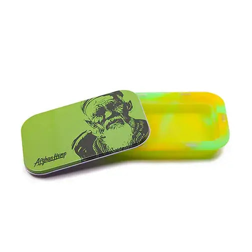 Afghan Hemp Silicone Tray the Perfect Duo for Smoking Accessories