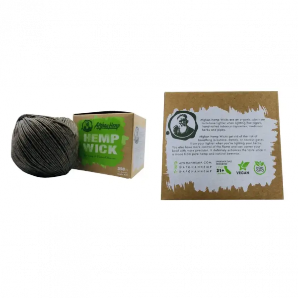 Afghan Hemp Wick Premium Smoking Accessory