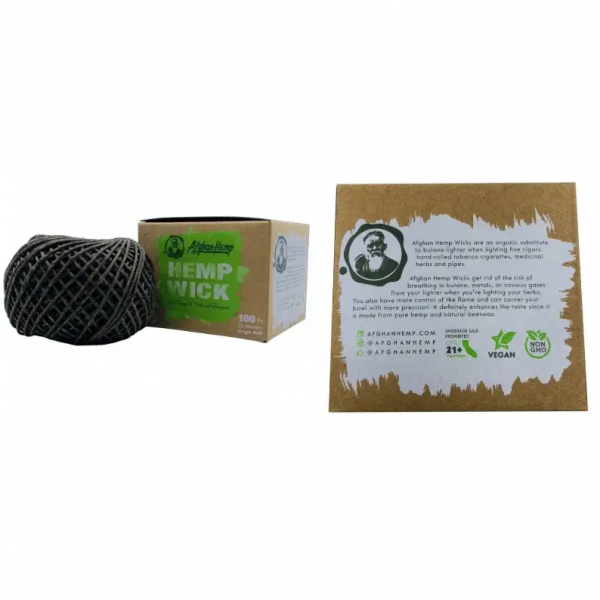 Afghan Hemp Wick Premium Smoking Accessory