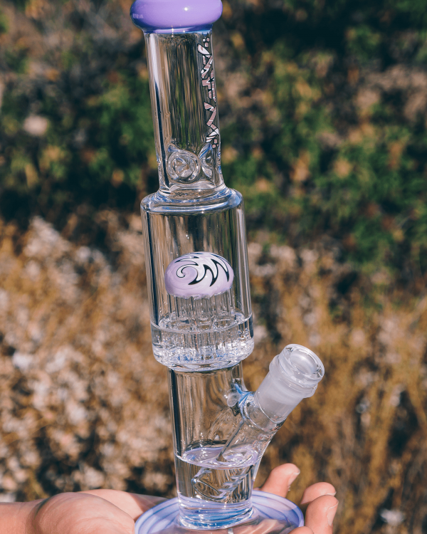 AFM Glass Reversal Tree Perc Glass Mini Beaker Bong