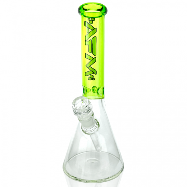 AFM Glass Extraterrestrial Color Sleeve Glass Beaker Bong