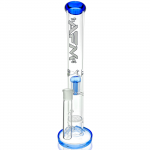 AFM Glass Ripper Single Arm Perc Glass Straight Tube Bong