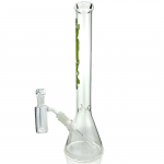 18" AFM Clear Beaker Bong and Ash Catcher Set