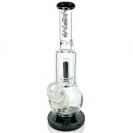 AFM Glass Bubble Bottom Clear Beaker Bong