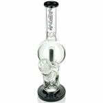 AFM Glass Bubble Glass Straight Tube Bong