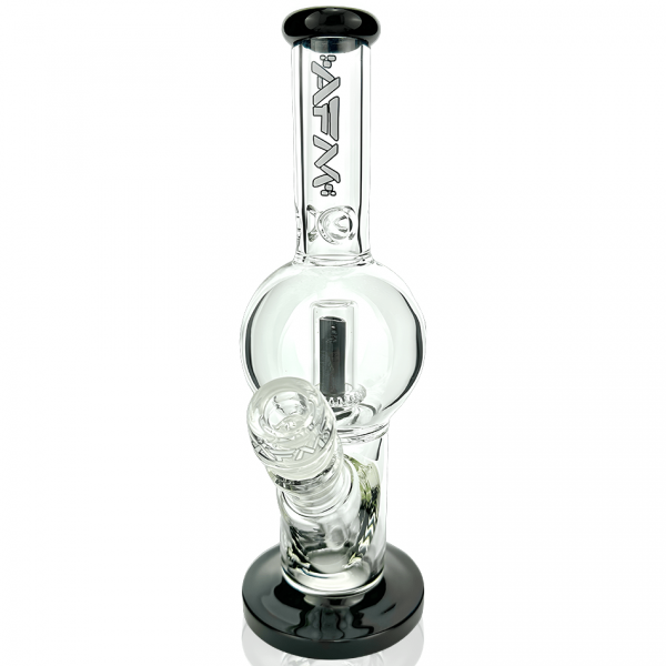 AFM Glass Bubble Glass Straight Tube Bong