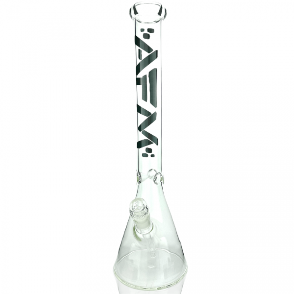 18" AFM Clear Beaker Bong and Ash Catcher Set