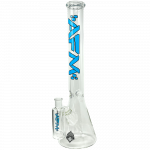 18" AFM Clear Beaker Bong and Ash Catcher Set