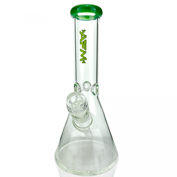 AFM Glass Classic Colored Lip Beaker Bong