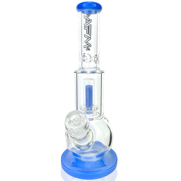 AFM Glass Bubble Bottom Clear Beaker Bong