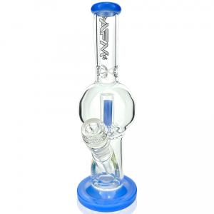 AFM Glass Bubble Glass Straight Tube Bong