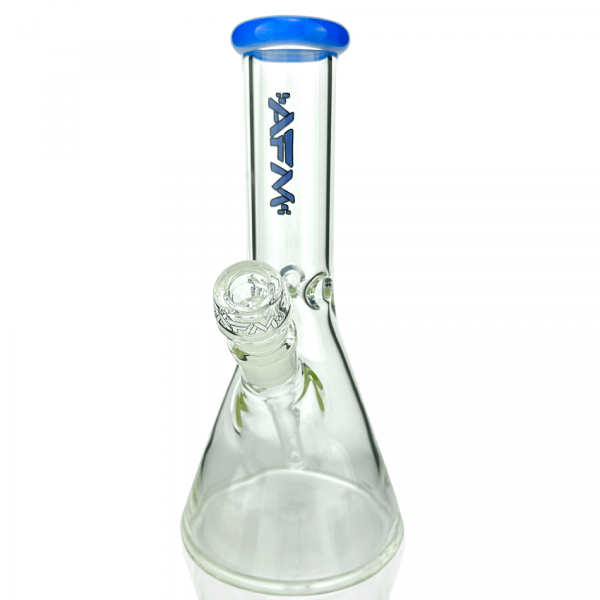 AFM Glass Classic Colored Lip Beaker Bong