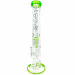AFM Glass Ripper Single Arm Perc Glass Straight Tube Bong