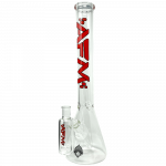 18" AFM Clear Beaker Bong and Ash Catcher Set