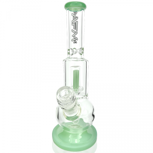 AFM Glass Bubble Bottom Clear Beaker Bong