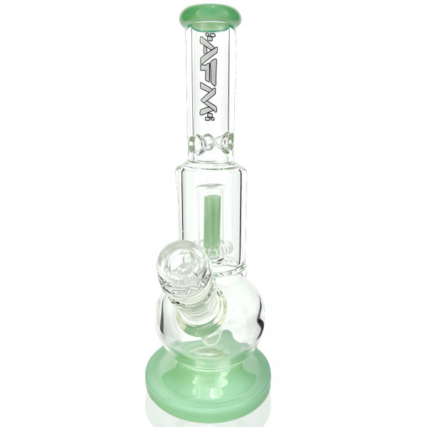 AFM Glass Bubble Bottom Clear Beaker Bong