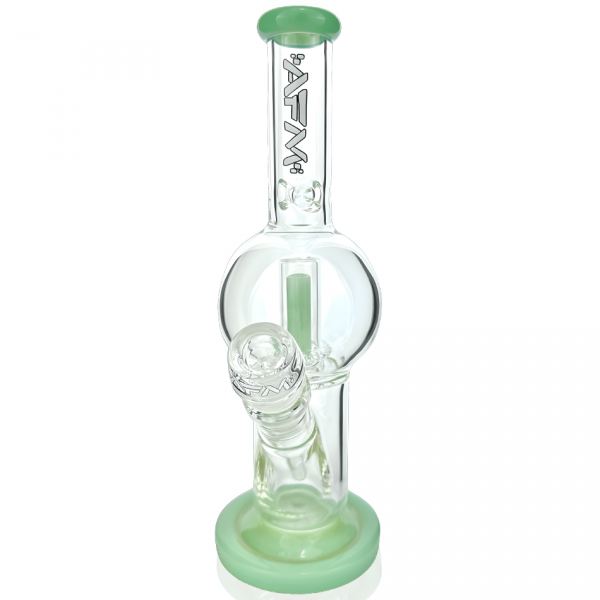 AFM Glass Bubble Glass Straight Tube Bong