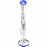 AFM Glass Ripper Single Arm Perc Glass Straight Tube Bong