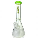 AFM Glass Classic Colored Lip Beaker Bong