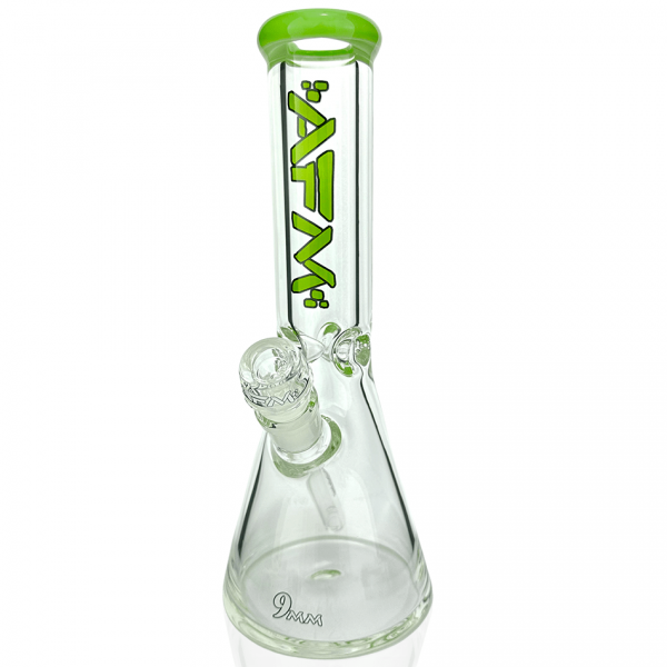 AFM Glass Heavy Boi Colored Lip Glass 9mm Beaker Bong