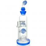 AFM Glass Big Swiss Perc Straight Bong
